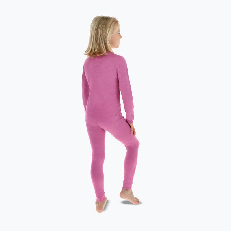 Komplet bielizny termoaktywnej dziecięcej Viking Flam pink 2