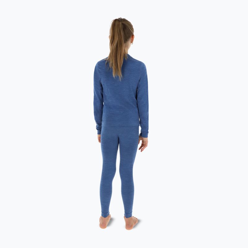 Komplet bielizny termoaktywnej dziecięcej Viking Flam light blue 3