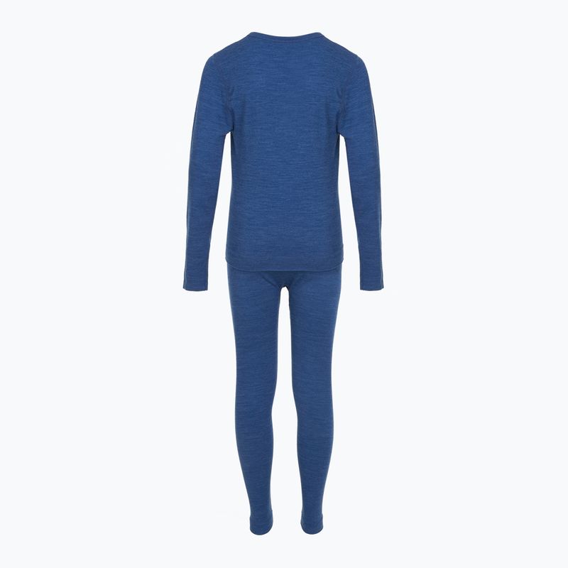 Komplet bielizny termoaktywnej dziecięcej Viking Flam light blue 2