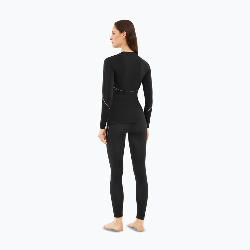 Bluza termoaktywna damska Viking Etna 2.0 black/purple 3
