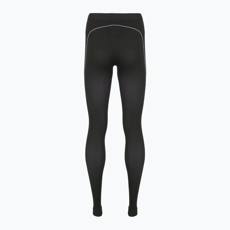 Spodnie termoaktywne damskie Viking Etna 2.0 black/purple 2