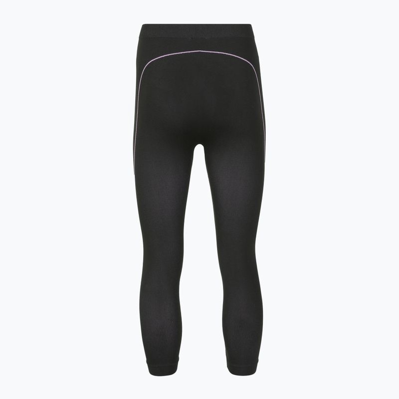 Spodnie termoaktywne damskie Viking Etna 2.0 3/4 black/purple 8