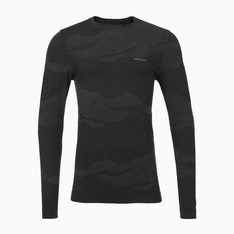 Bluza termoaktywna męska Viking Gasher black 4