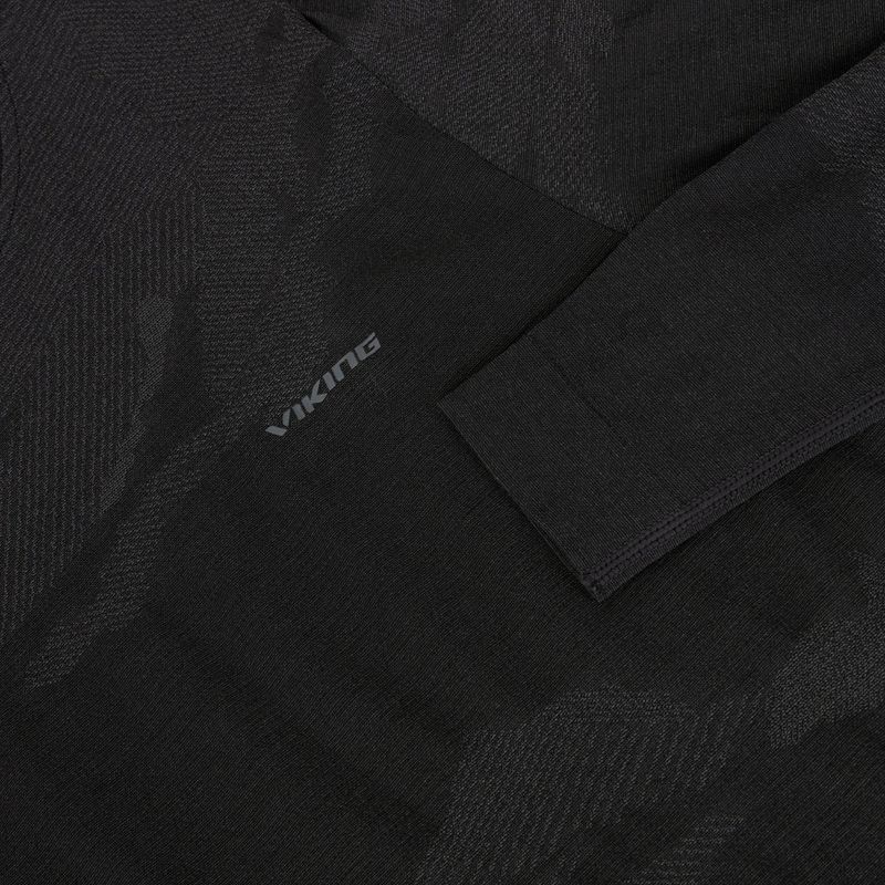 Longsleeve termoaktywny męski Viking Gasher black 6