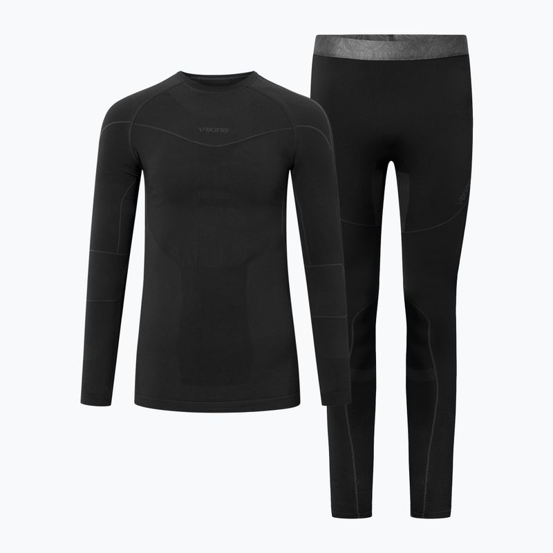 Komplet bielizny termoaktywnej męskiej Viking Gary Base Layer black 7