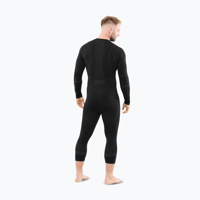 Komplet bielizny termoaktywnej męskiej Viking Gary 3/4 black 3