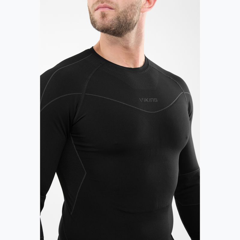 Komplet bielizny termoaktywnej męskiej Viking Gary 3/4 black 4