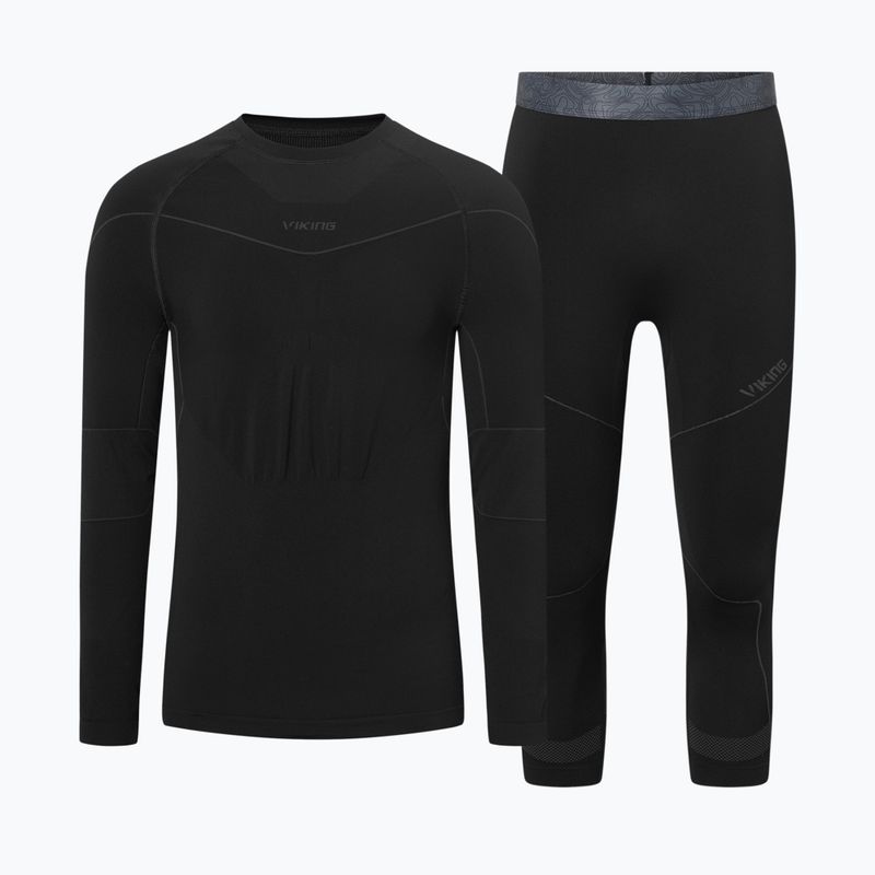 Komplet bielizny termoaktywnej męskiej Viking Gary 3/4 black 7