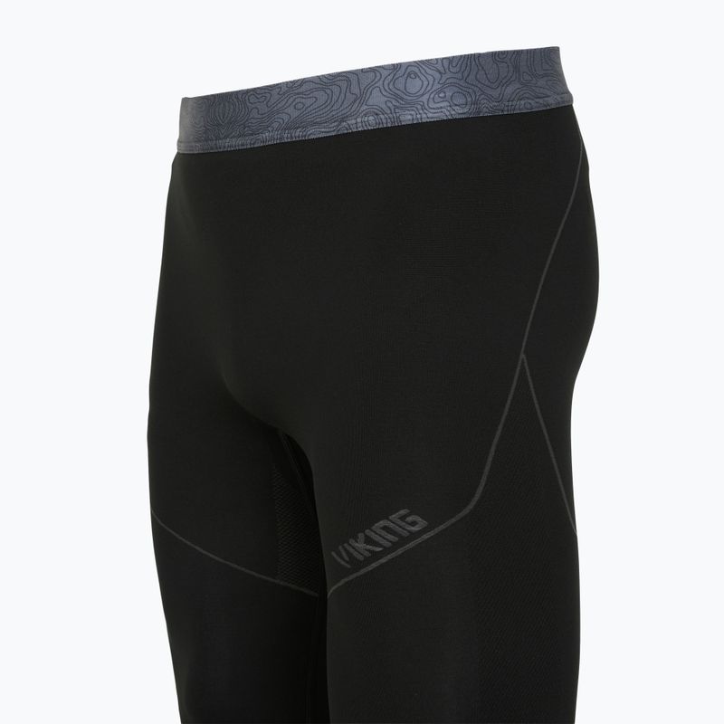 Spodnie termoaktywne męskie Viking Gary 3/4 black 3