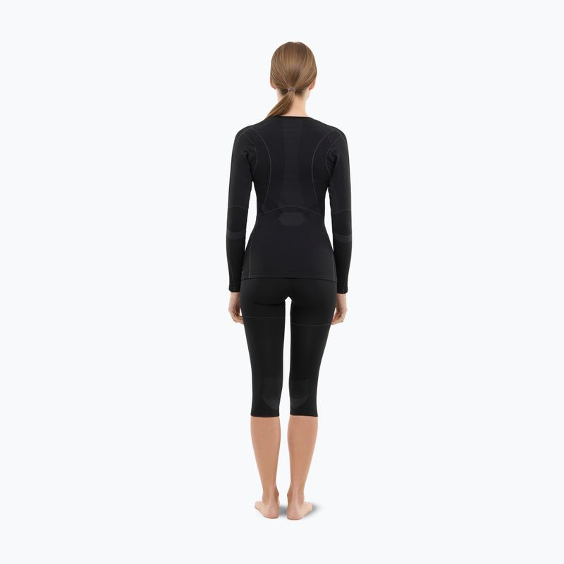 Komplet bielizny termoaktywnej damskiej Viking Gaja 3/4 black 3