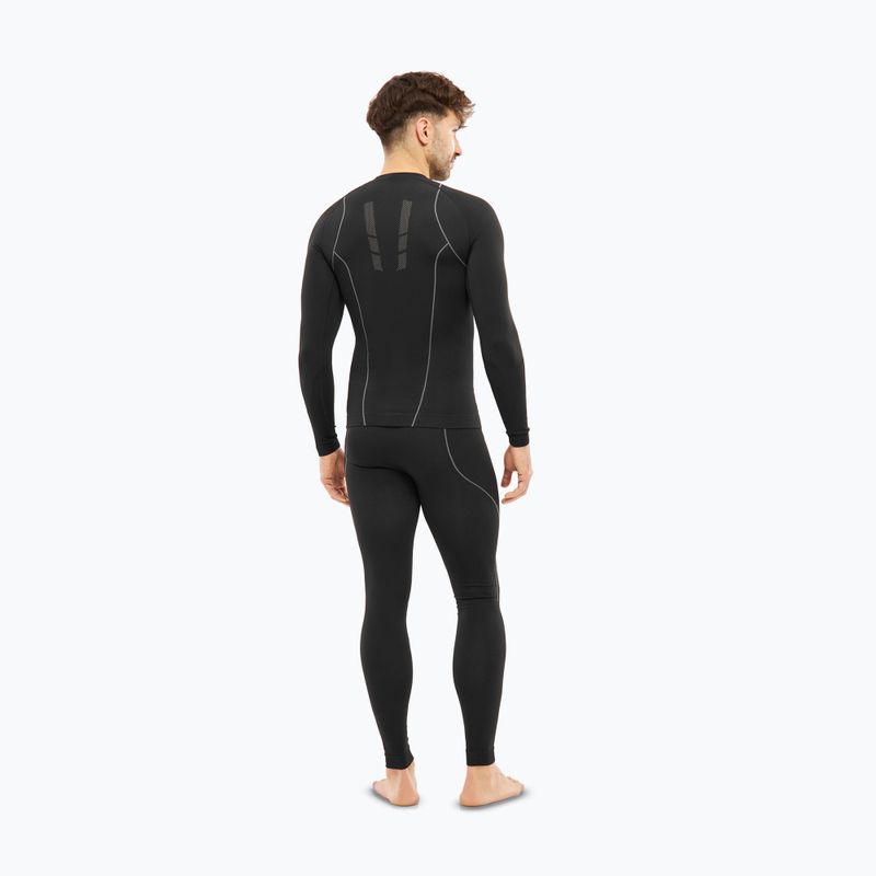 Spodnie termoaktywne męskie Viking Eiger 2.0 black/grey 3