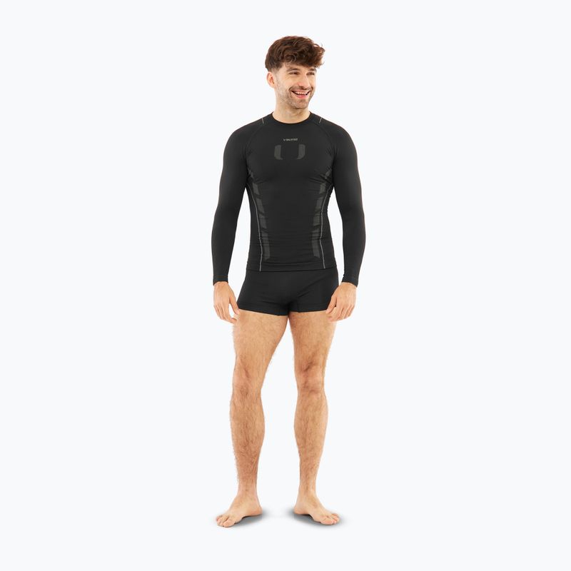 Bokserki termoaktywne męskie Viking Eiger 2.0 black/grey 3