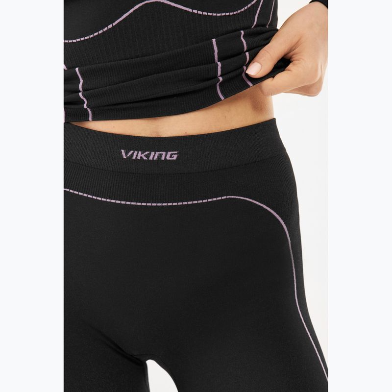 Komplet bielizny termoaktywnej damskiej Viking Eiger 2.0 black/purple 13