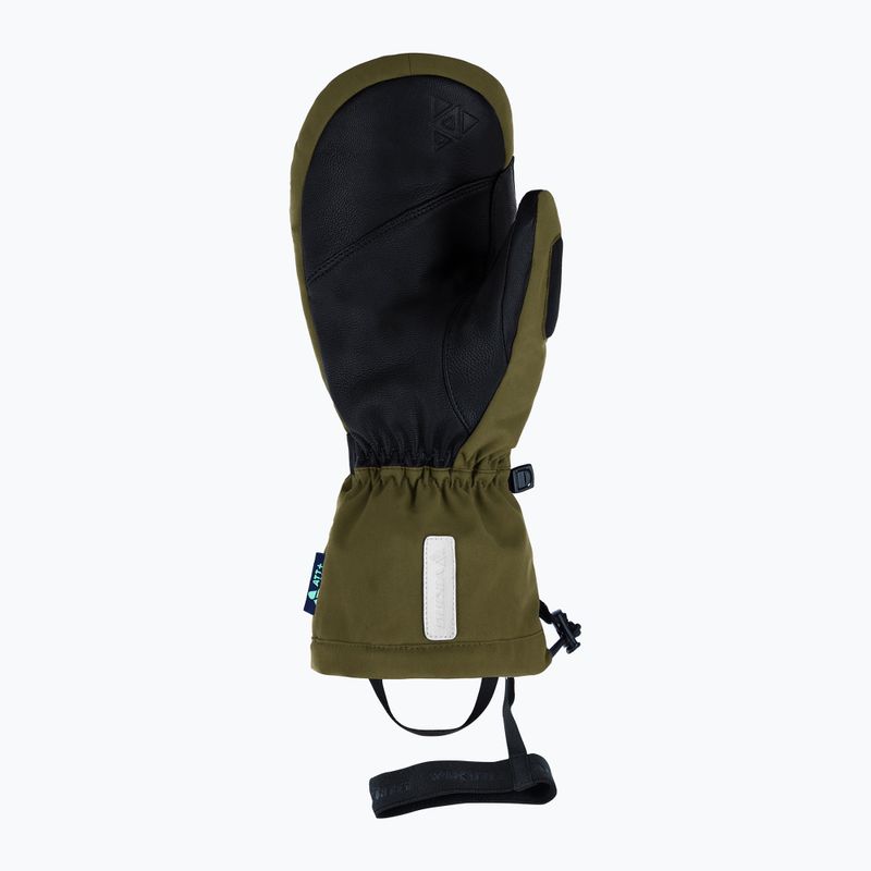 Rękawice narciarskie Viking Norvik Pro Mitten Freeride olive/white 3