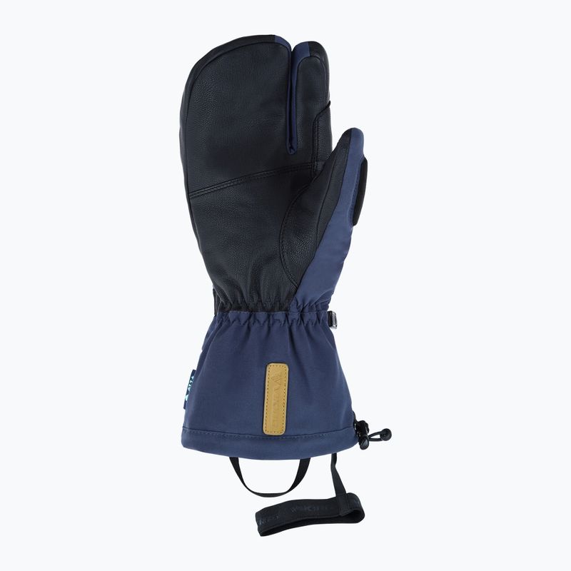 Rękawice narciarskie męskie Viking Norvik Pro Lobster Freeride navy/beige 3