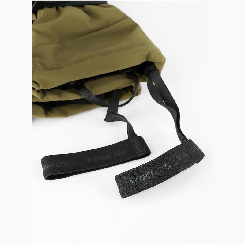 Rękawice narciarskie Viking Norvik Pro Lobster Freeride olive/white 6