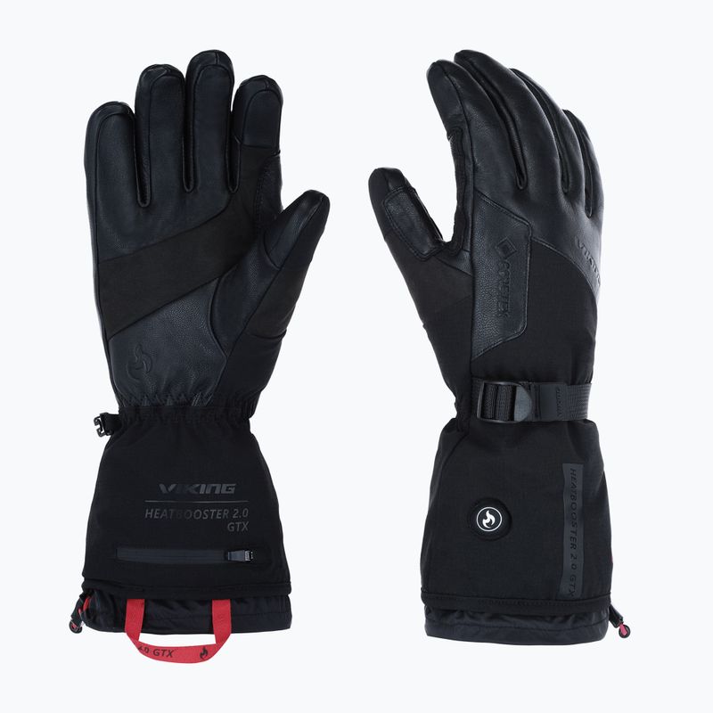 Rękawice narciarskie Viking Heatbooster 2.0 Gore-Tex black