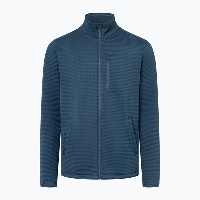 Bluza trekkingowa męska Viking Admont Full Zip navy 7