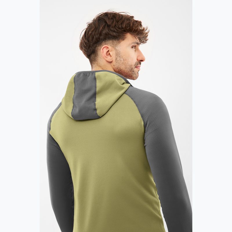 Bluza trekkingowa męska Viking Birger Hoodie olive/dark grey 5