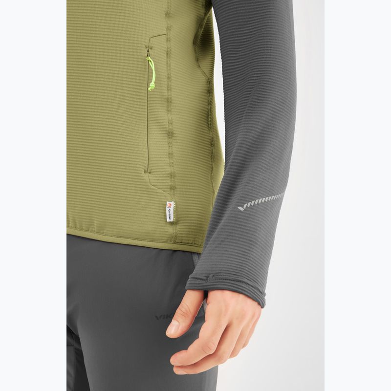 Bluza trekkingowa męska Viking Birger Hoodie olive/dark grey 6