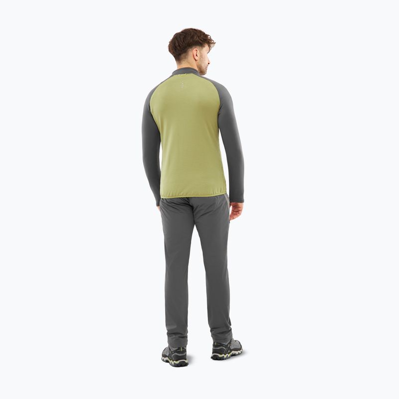 Bluza trekkingowa męska Viking Birger olive/dark grey 3