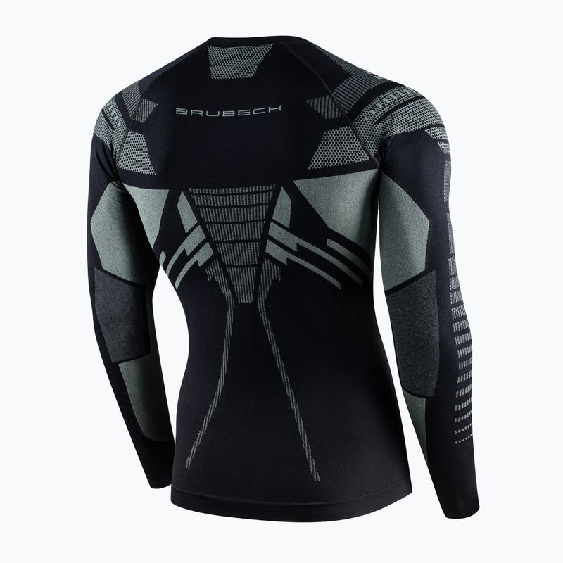 Bluza termoaktywna męska Brubeck Dry czarny/grafitowy 4