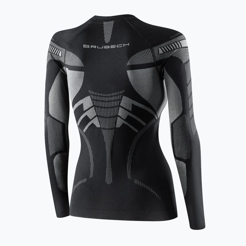 Bluza termoaktywna damska Brubeck Dry czarny/grafitowy 4