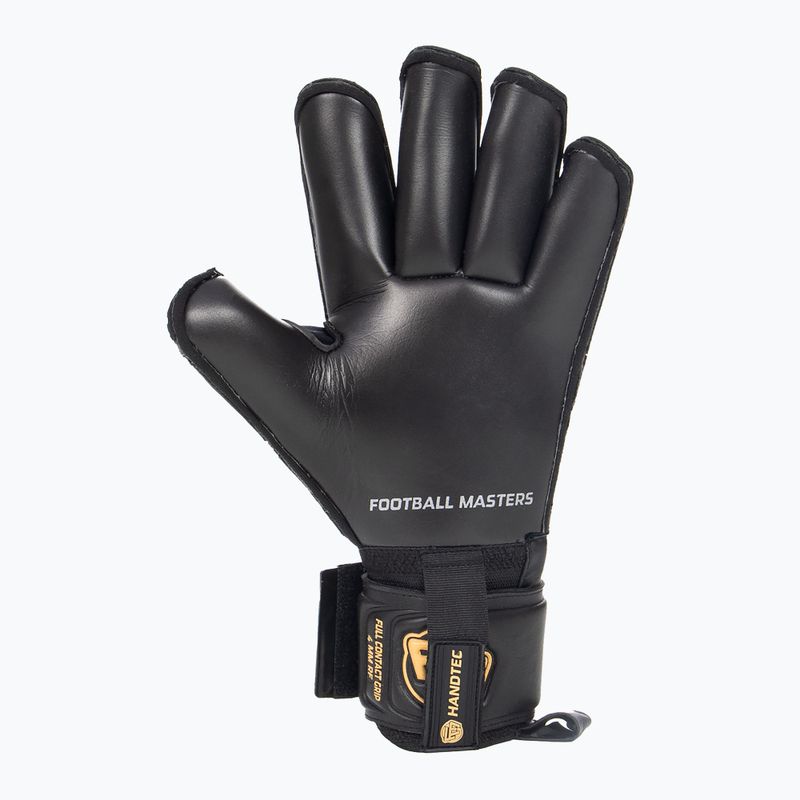 Rękawice bramkarskie Football Masters Full Contact RF v4.0 czarne/złote 6