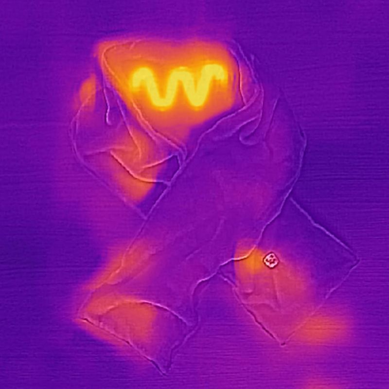 Szalik ogrzewany Glovii GA1B czarny 11