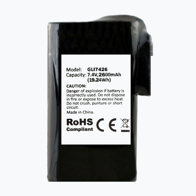 Bateria do ogrzewanych bluzy i spodni Glovii GLI7426 czerwona 3
