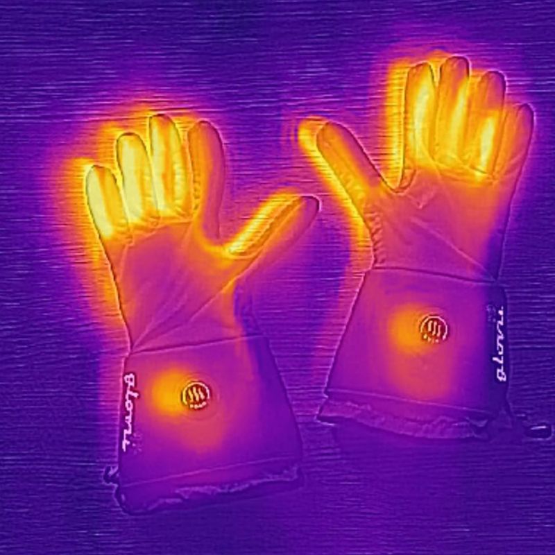 Rękawiczki ogrzewane Glovii GLB czarne 11