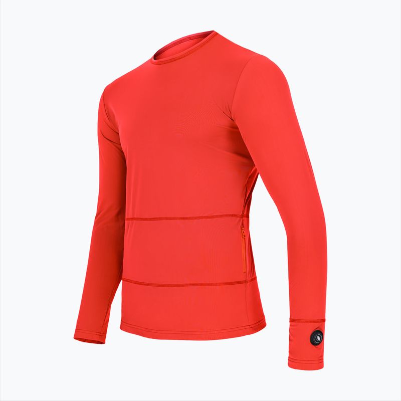 Bluza ogrzewana Glovii GJ1R czerwona 4