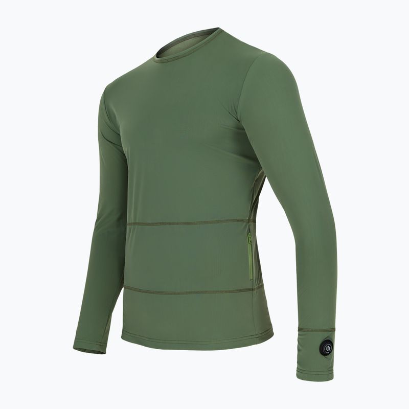 Bluza ogrzewana Glovii GJ1C zielona 5