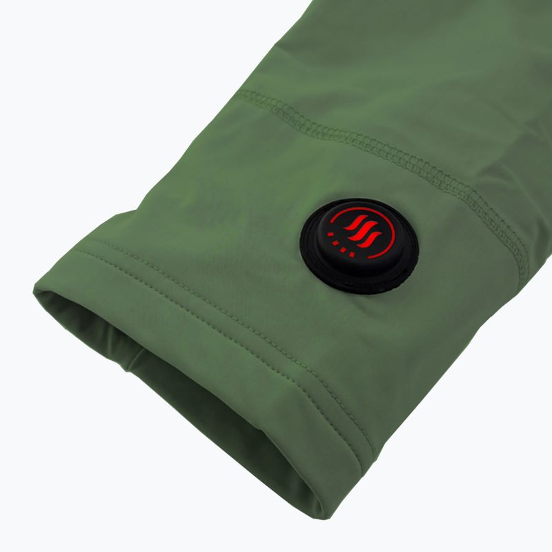 Bluza ogrzewana Glovii GJ1C zielona 11