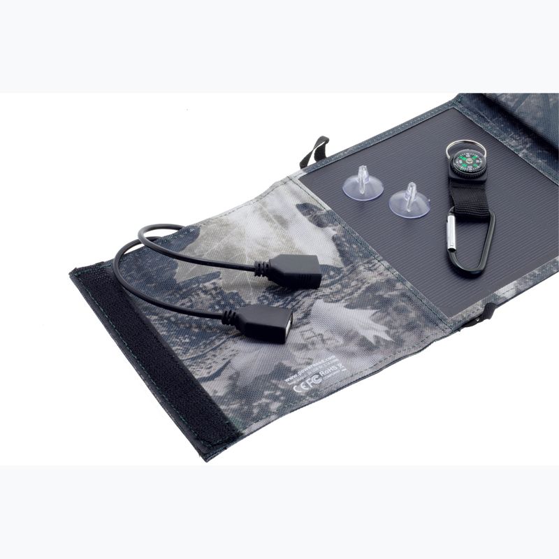 Panel solarny PowerNeed ES-5 18W czarny 2