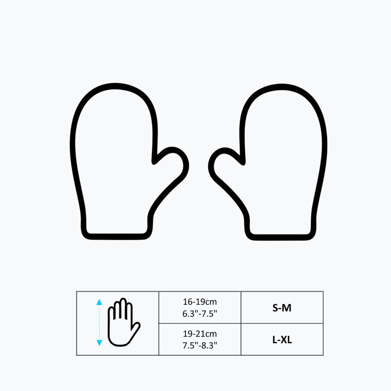 Wodoodporne Nakładki ocieplające na rękawiczki Glovii GNB czarne 6