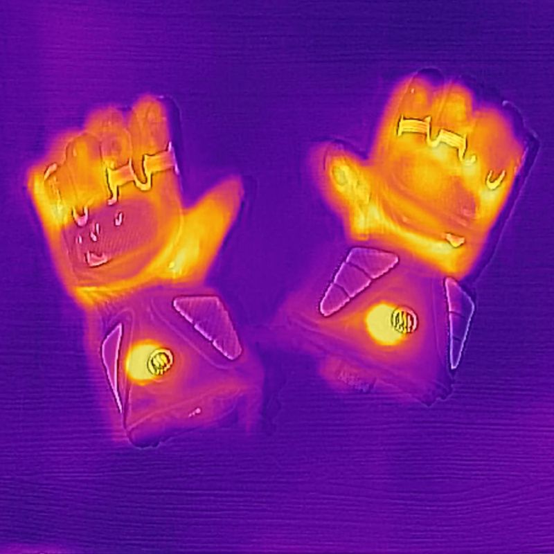 Rękawice ogrzewane Glovii GDB czarne 12