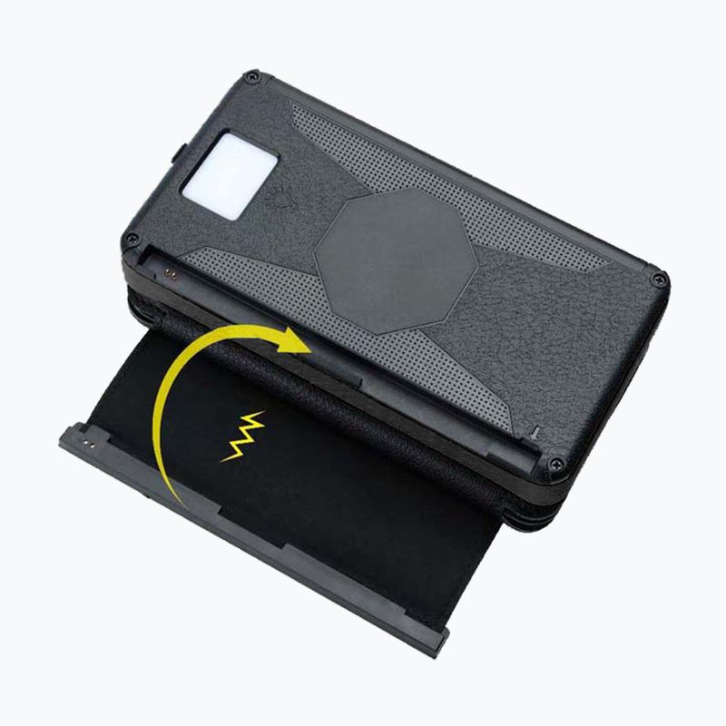 Powerbank solarny PowerNeed 20000 mAh czarny 8