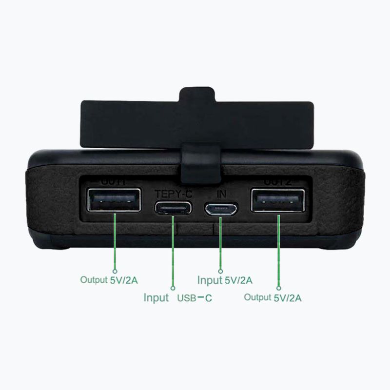 Powerbank solarny PowerNeed 20000 mAh czarny 11