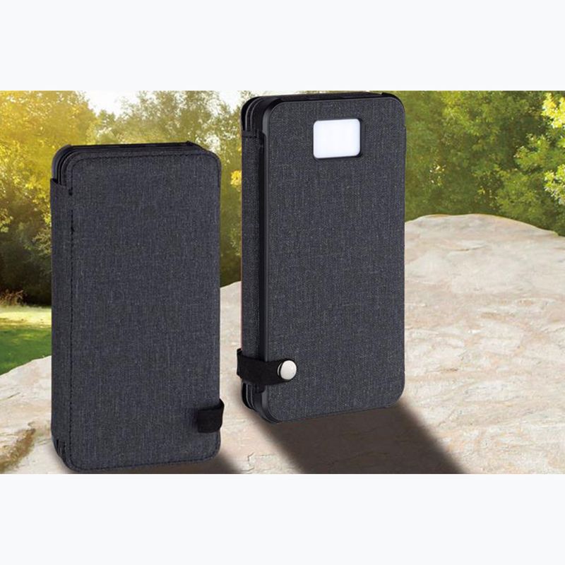 Powerbank solarny PowerNeed 8000mAh czarny 11