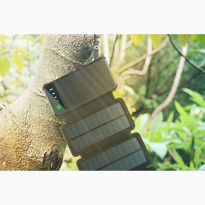 Powerbank solarny PowerNeed 8000mAh czarny 12