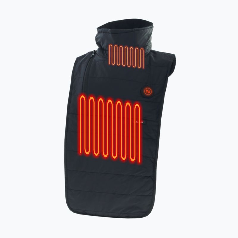 Ocieplacz ogrzewany na szyję Glovii GA2M czarny