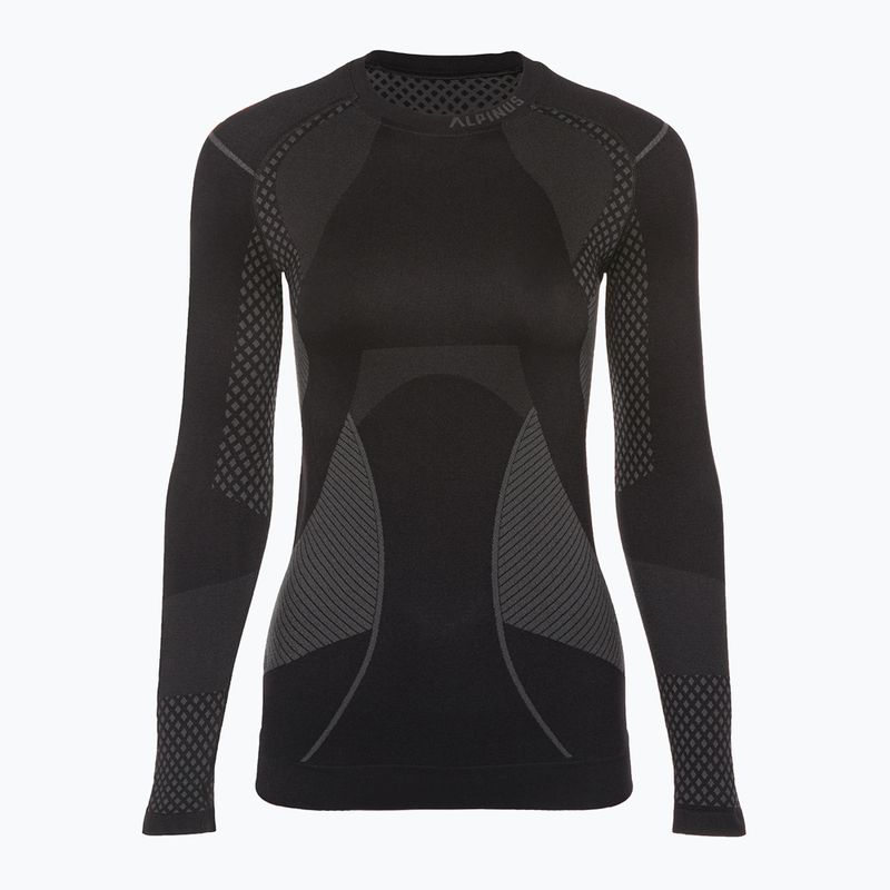 Bluza termoaktywna damska Alpinus Active Base Layer czarna/szara 4