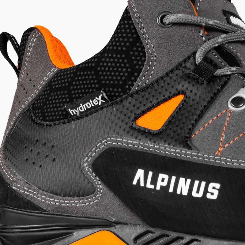 Buty podejściowe męskie Alpinus The Ridge Mid Pro antracytowe/pomarańczowe 9