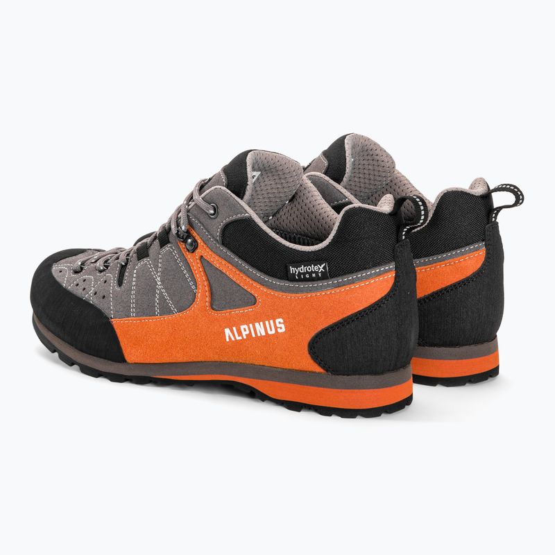 Buty podejściowe męskie Alpinus The Ridge Low Pro antracytowe/pomarańczowe 3