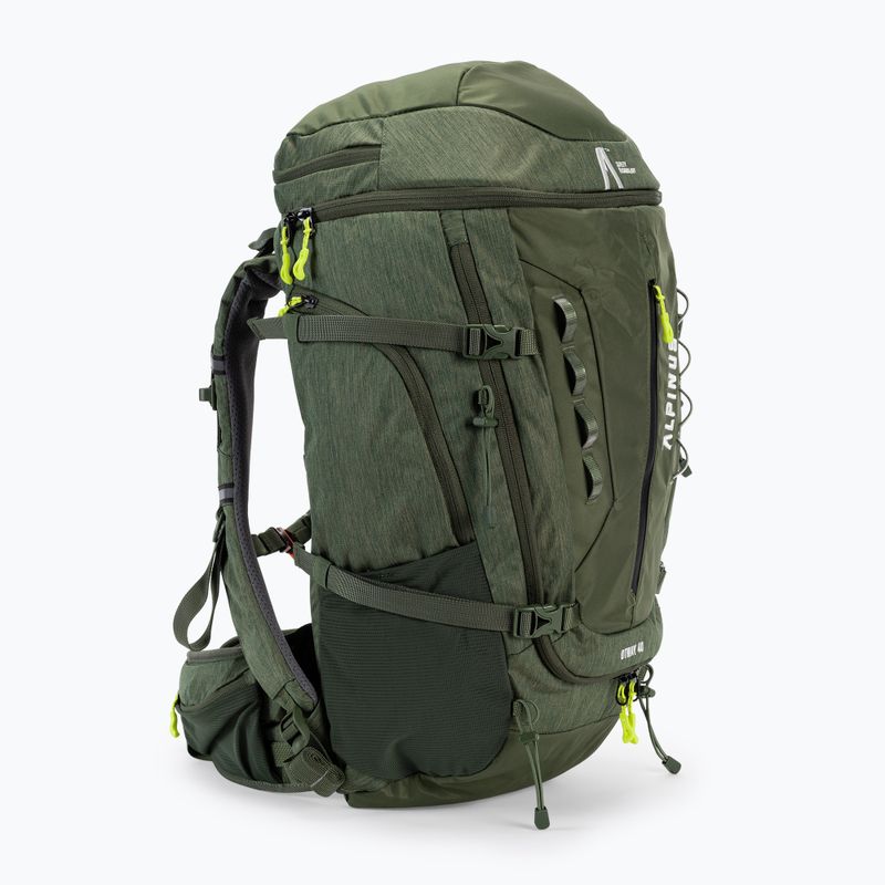 Plecak trekkingowy Alpinus Otway 40 l oliwkowy 3