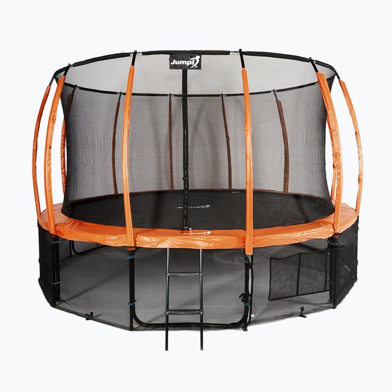 Trampolina ogrodowa Jumpi Maxy Comfort Plus 487 cm pomarańczowa