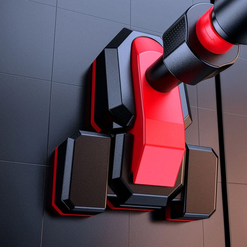 Drążek do podciągania HMS DD300 black/red 7