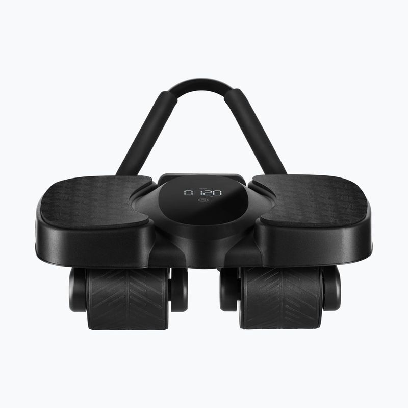 Koło automatyczne do ćwiczeń mięśni brzucha z podparciem i wyświetlaczem HMS KA40 black 3