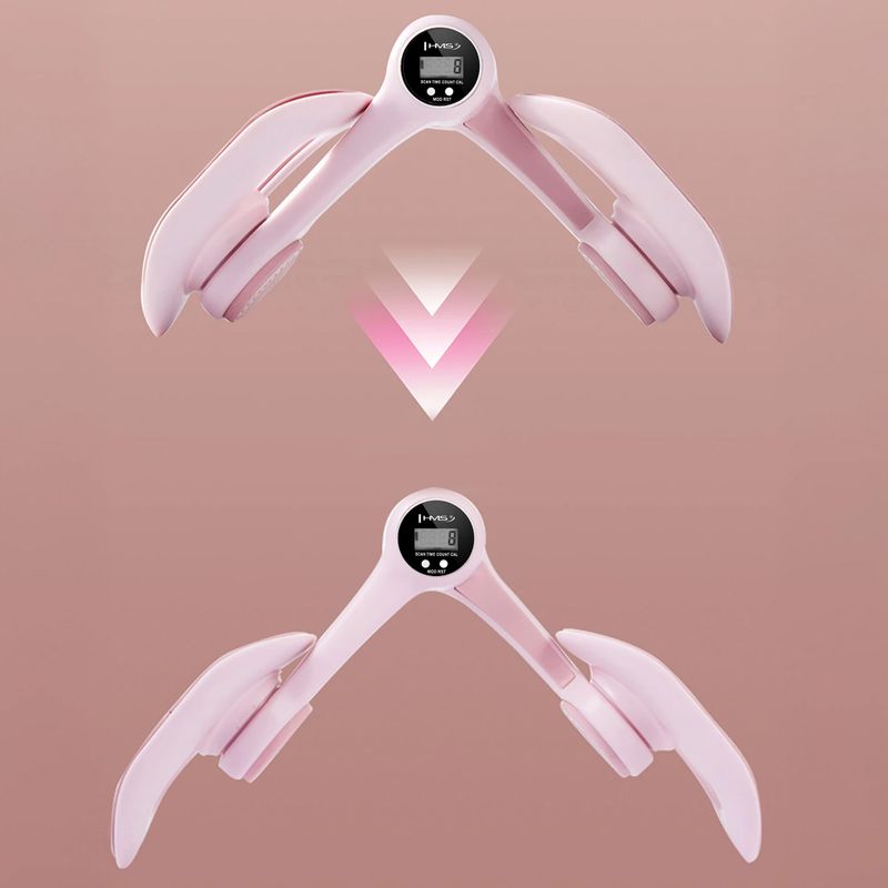 Agrafka do ćwiczeń HMS TM02 z licznikiem TPE pink 5